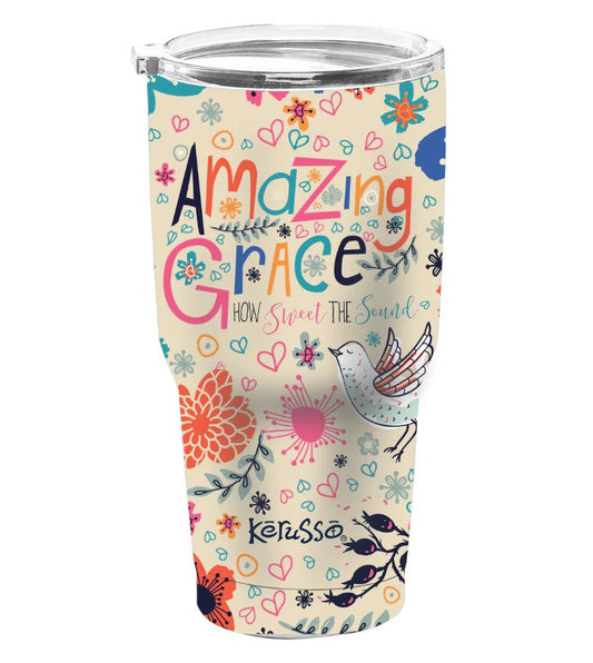 Amazing Grace Stainless Steel Tumbler - Re-vived
