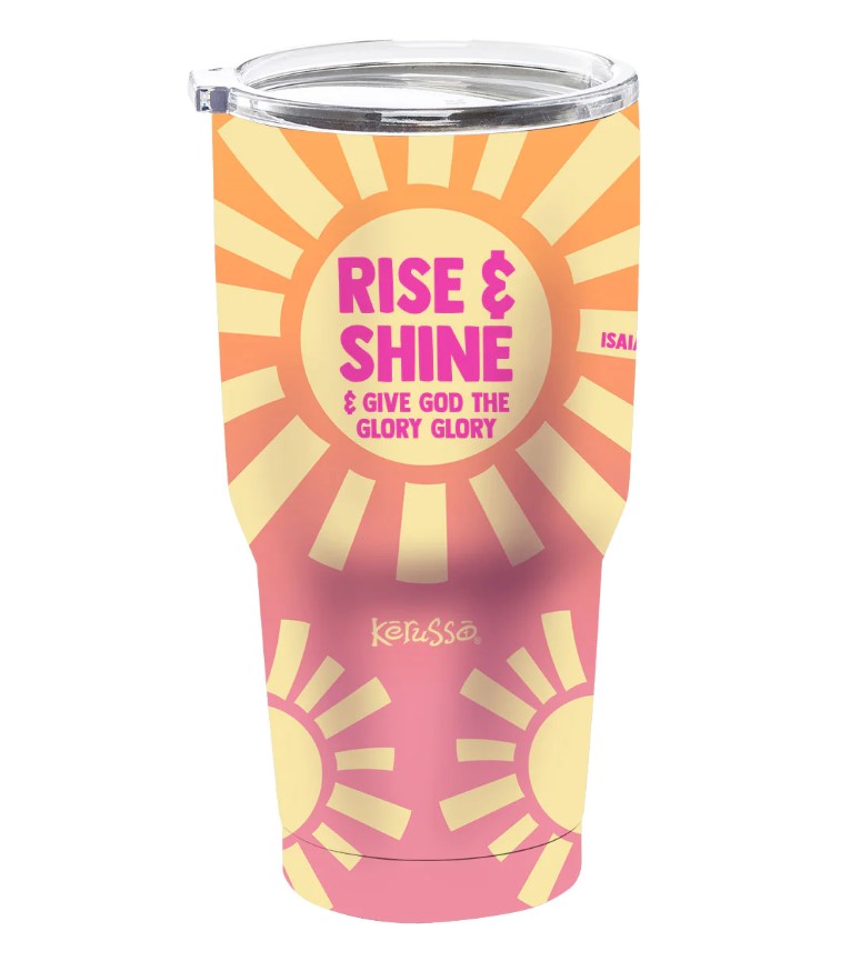 Give God the Glory Stainless Steel Tumbler - Re-vived