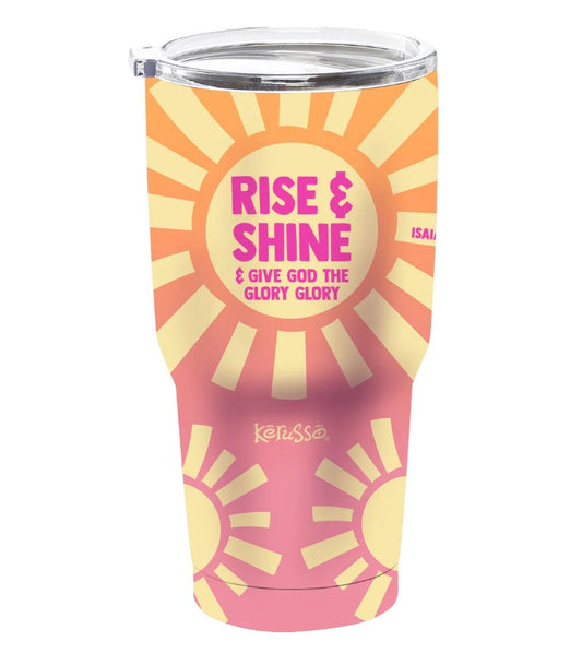 Give God the Glory Stainless Steel Tumbler - Re-vived