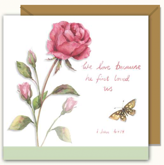 Rose Card - Re-vived