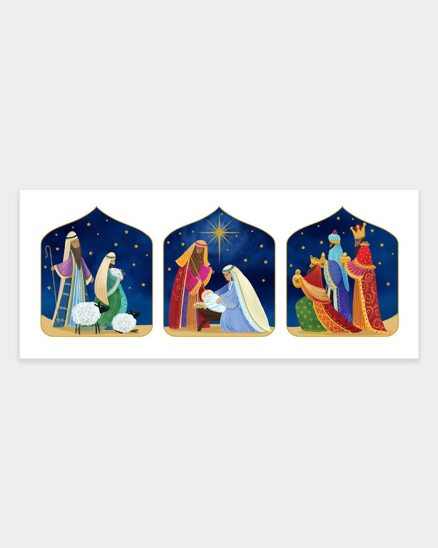 Newborn King Christmas Cards - Pack of 10 - Re-vived