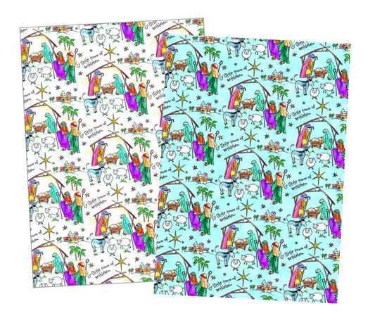 O’Little Town Gift Wrap - Re-vived
