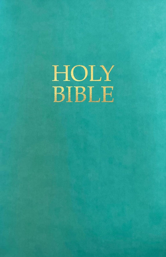 KJVER Gift And Award Holy Bible, Deluxe Ed, Coastal Blue - Re-vived