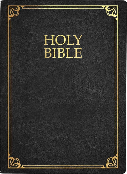 KJVER Family Legacy Holy Bible, Large Print, Black - Re-vived