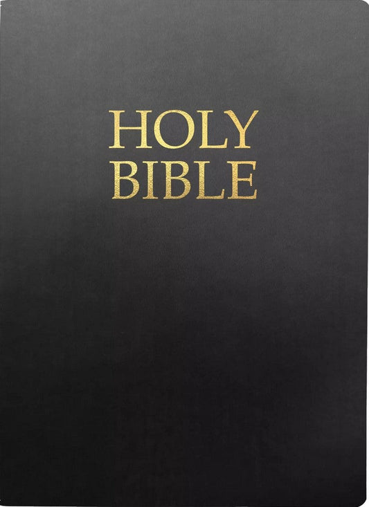 KJVER Holy Bible, Large Print, Black Ultrasoft - Re-vived