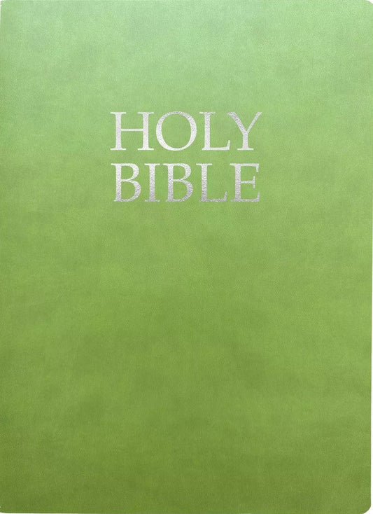 KJVER Holy Bible, Large Print, Olive Ultrasoft - Re-vived