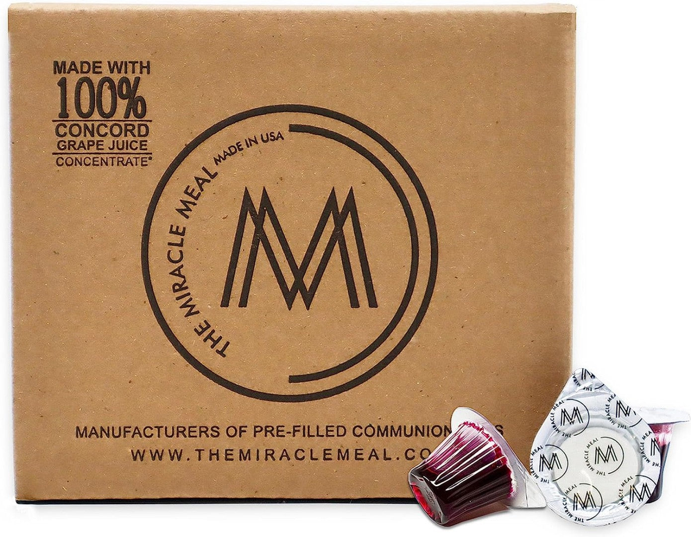 The Miracle Meal Pre-filled Communion Box of 100 - Re-vived