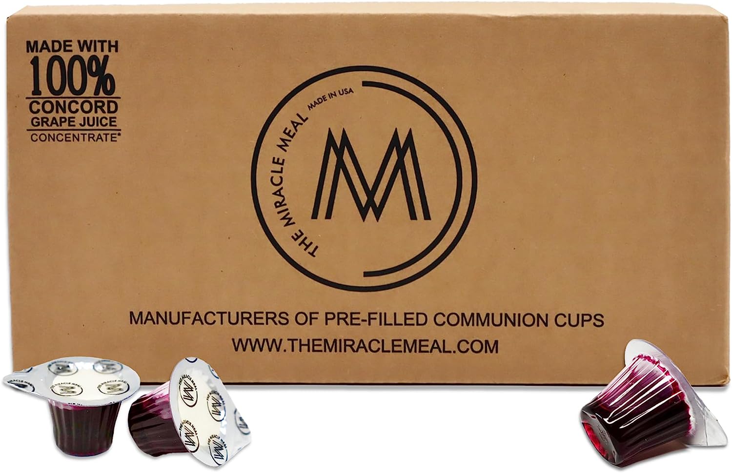 The Miracle Meal Pre-filled Communion Box of 1000 - Re-vived