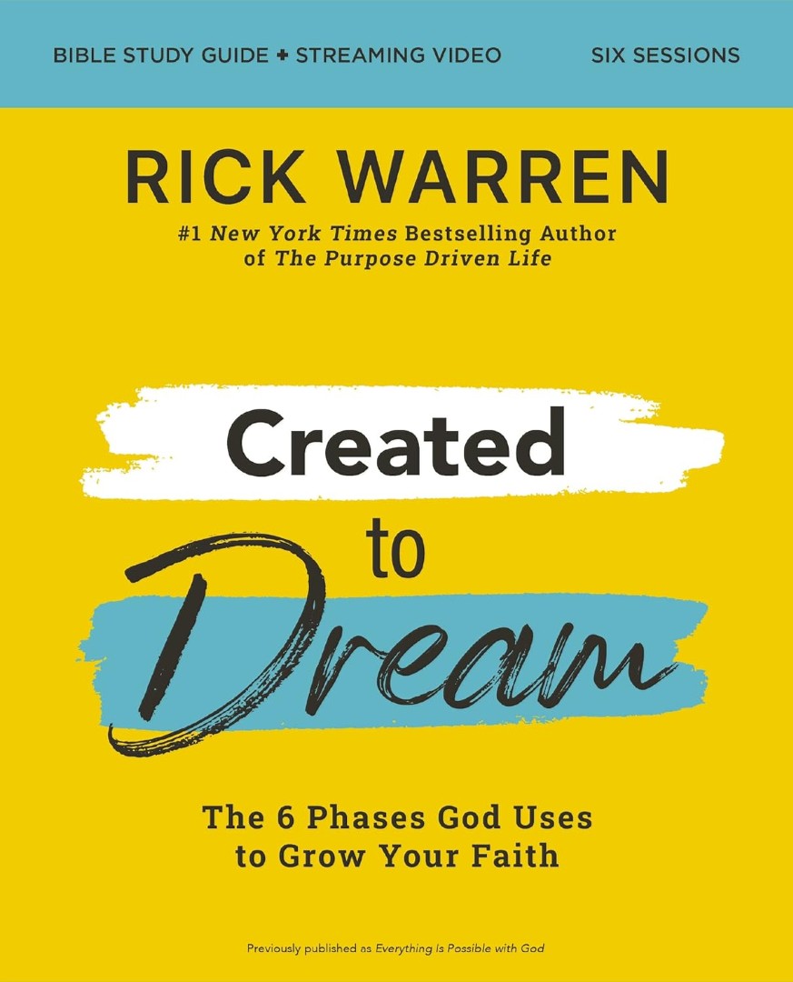 Created to Dream Bible Study Guide plus Streaming Video - Re-vived