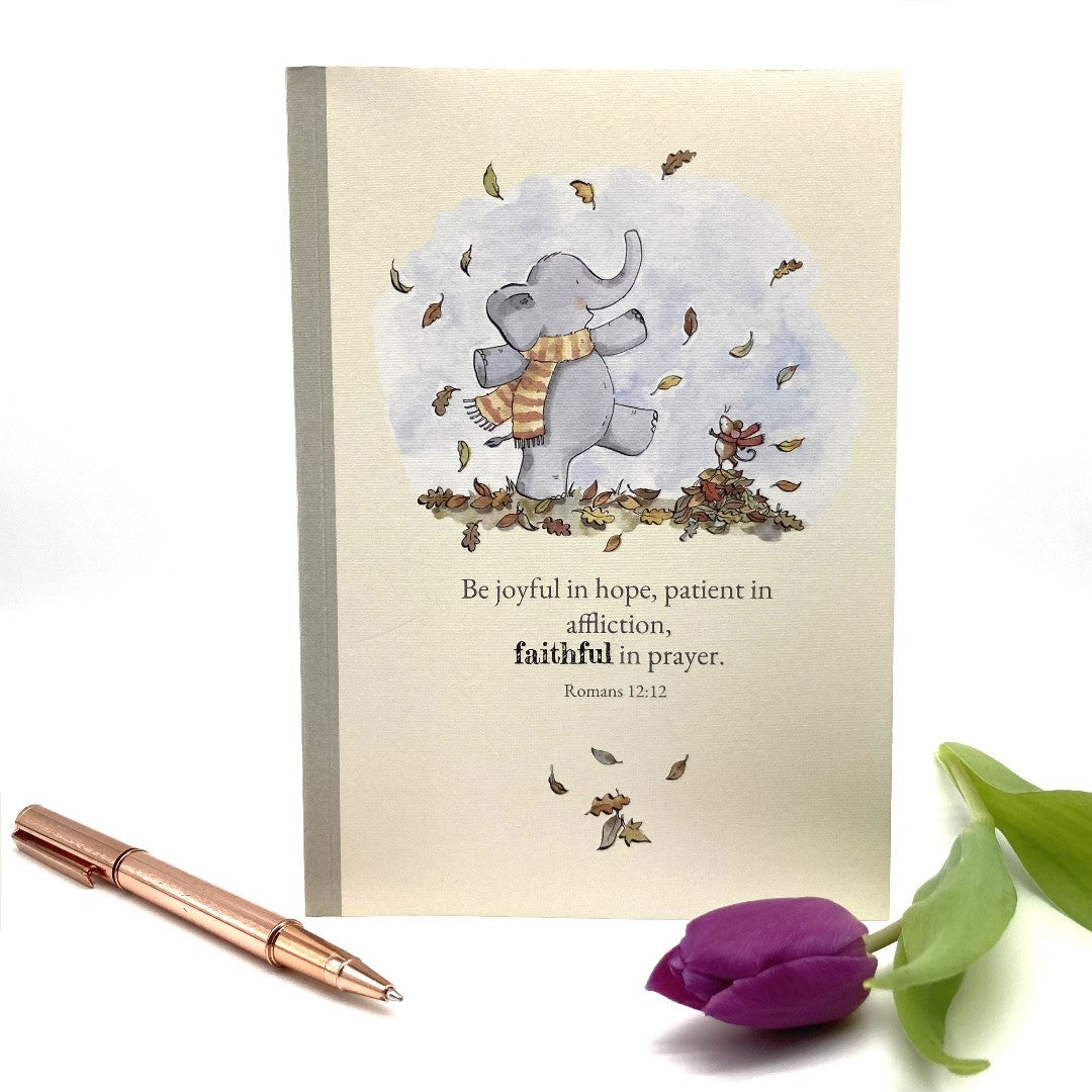 Faithful Elephant A6 Notebook - Re-vived