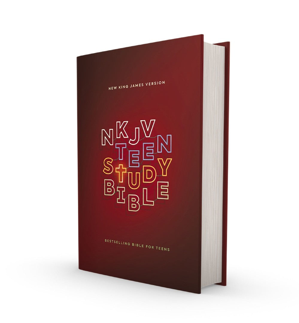 NKJV, Teen Study Bible, Hardcover, Comfort Print - Re-vived