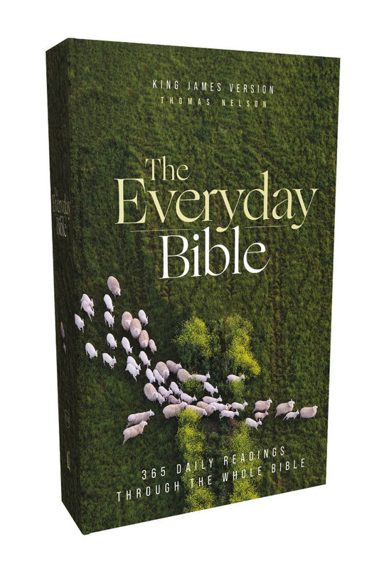 KJV, The Everyday Bible, Paperback, Red Letter - Re-vived