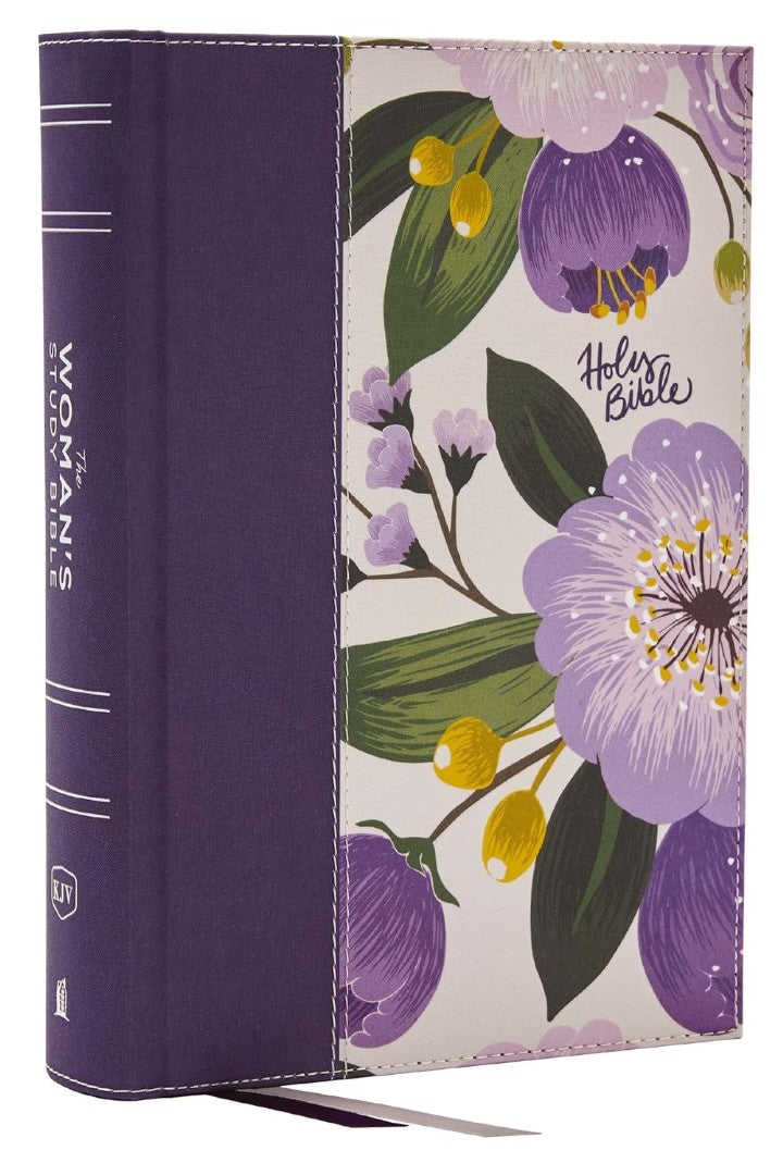 KJV, The Woman's Study Bible, Cloth Over Board - Re-vived