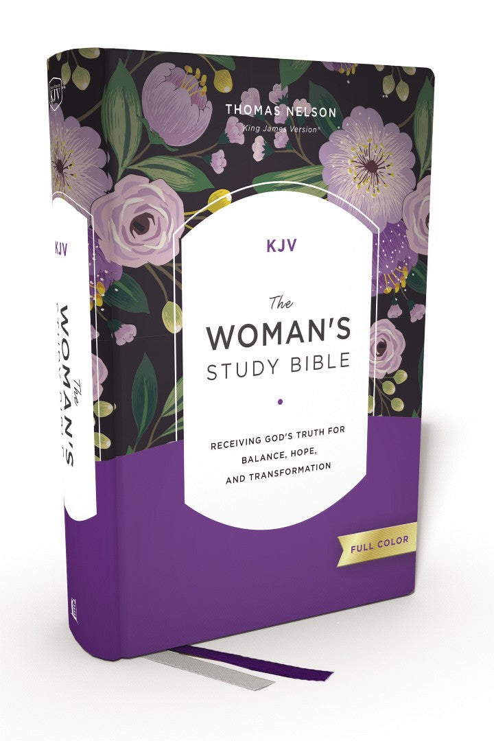 KJV, The Woman's Study Bible, Hardcover, Red Letter - Re-vived