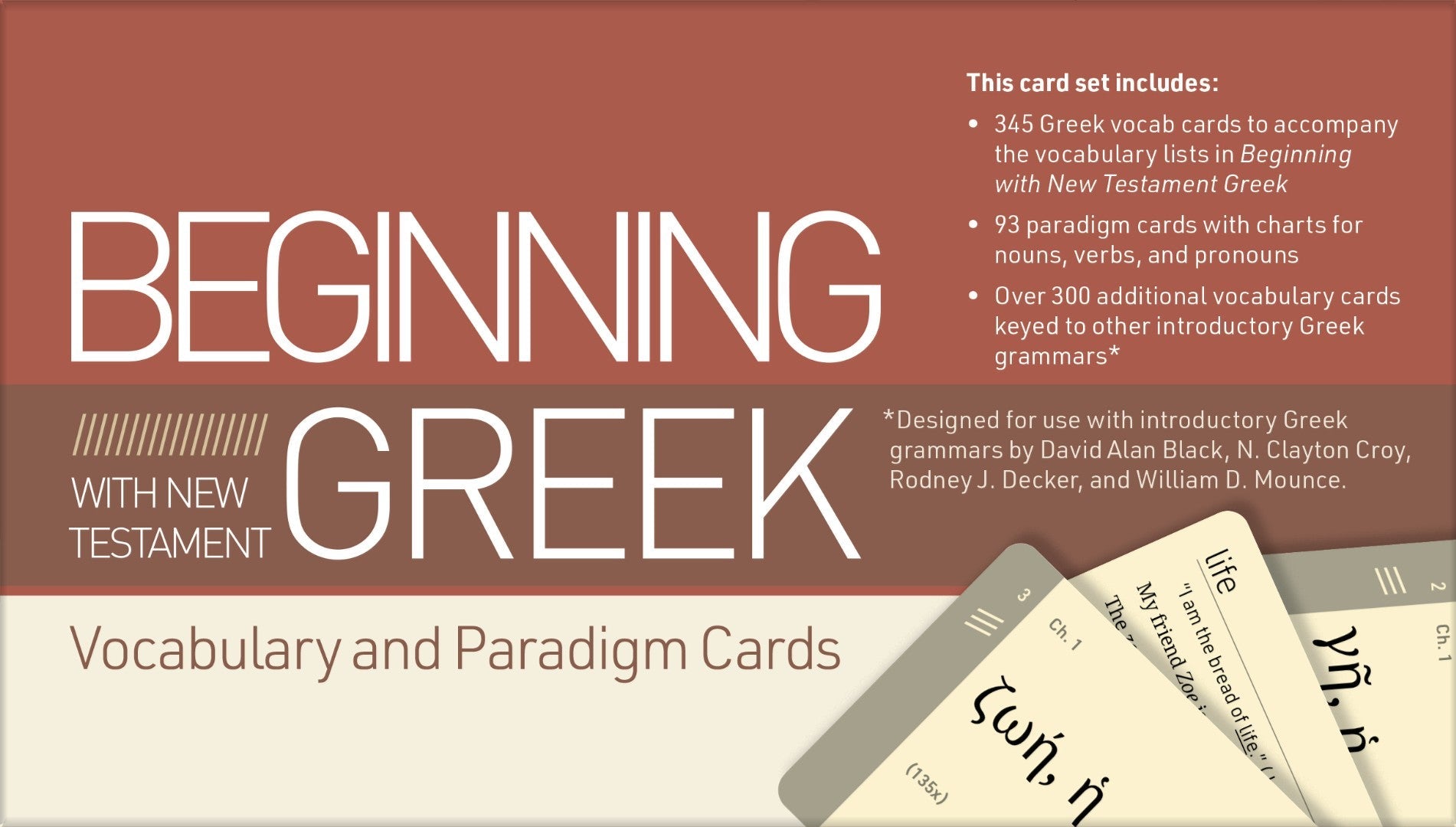Beginning with New Testament Greek Vocabulary and Paradigm - Re-vived