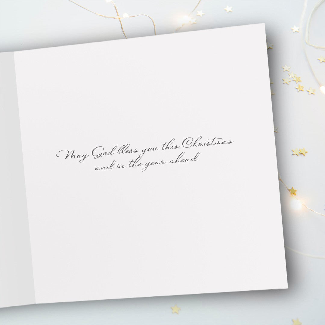 Jesus Light Of The World Luxury Christmas Cards (Pack Of 10) - Re-vived