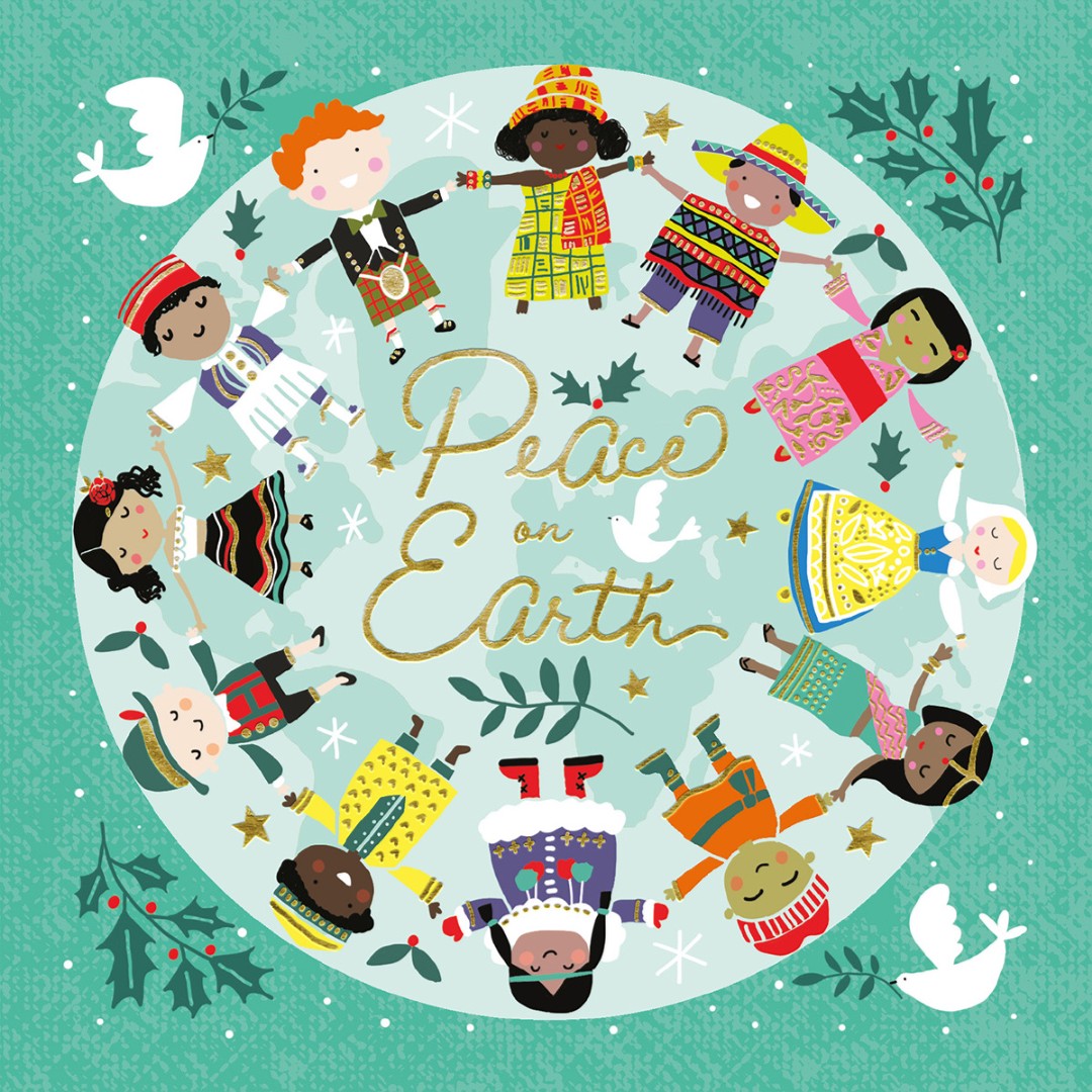 Compassion Charity Christmas Cards: Children (Pack Of 10)