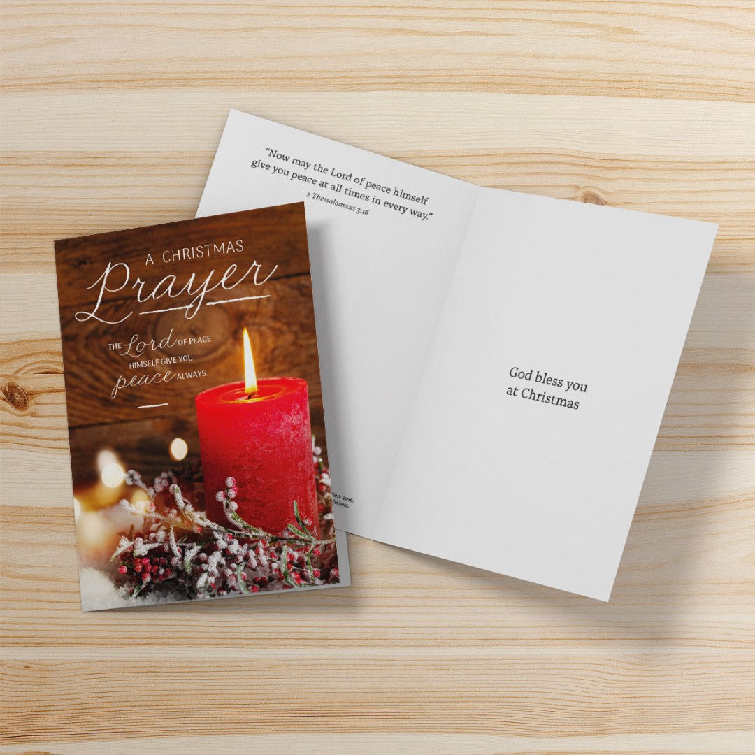 Compassion Charity Christmas Cards: Christmas Prayer (10pk) - Re-vived