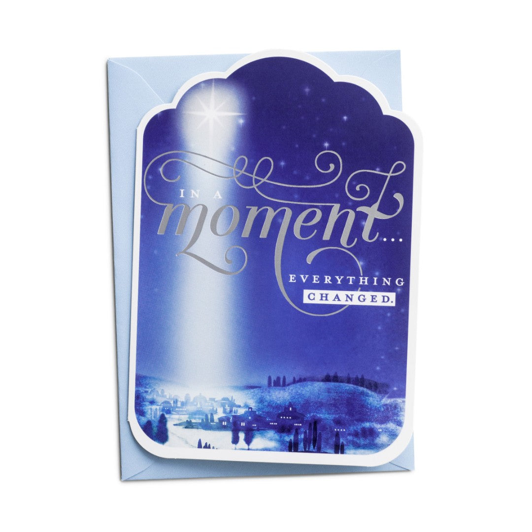 Christmas Boxed Cards: In A Moment (Pack Of 18) - Re-vived