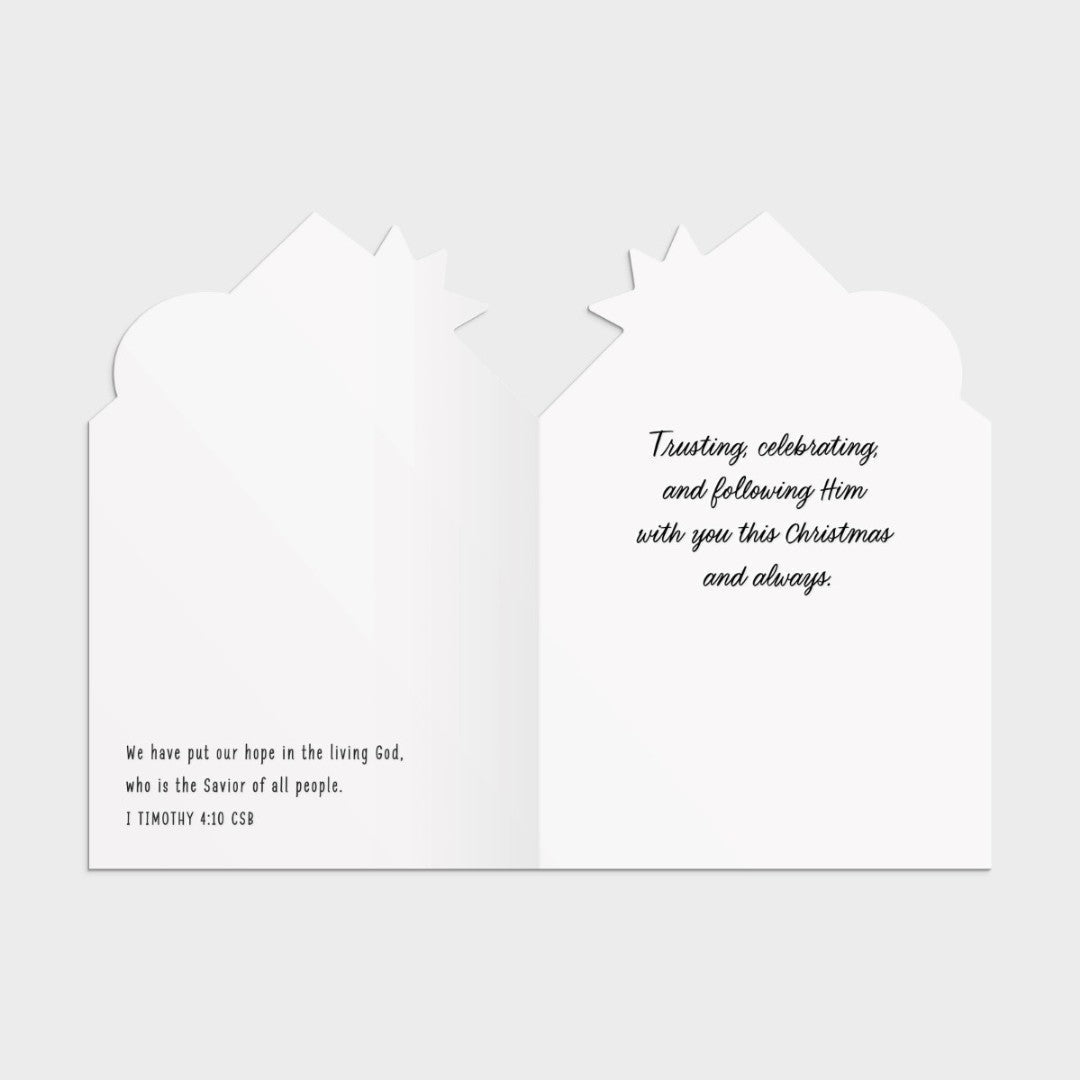 Christmas Boxed Cards: Hope In A Manger (Pack Of 18) - Re-vived