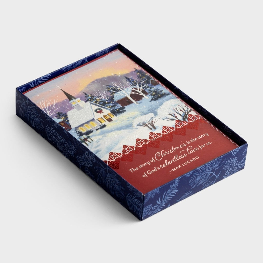 Christmas Boxed Cards: Max Lucado Christmas Village (Pack Of - Re-vived