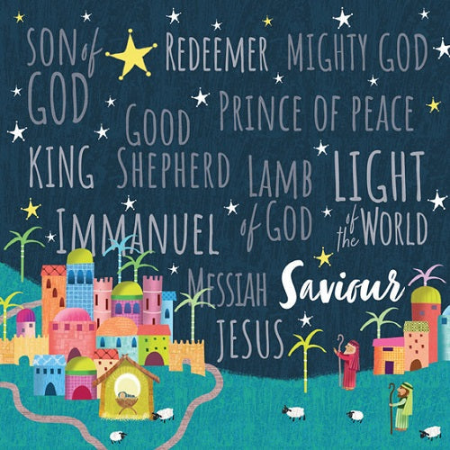 Advent Calendar Square: Bethlehem/Names - Re-vived