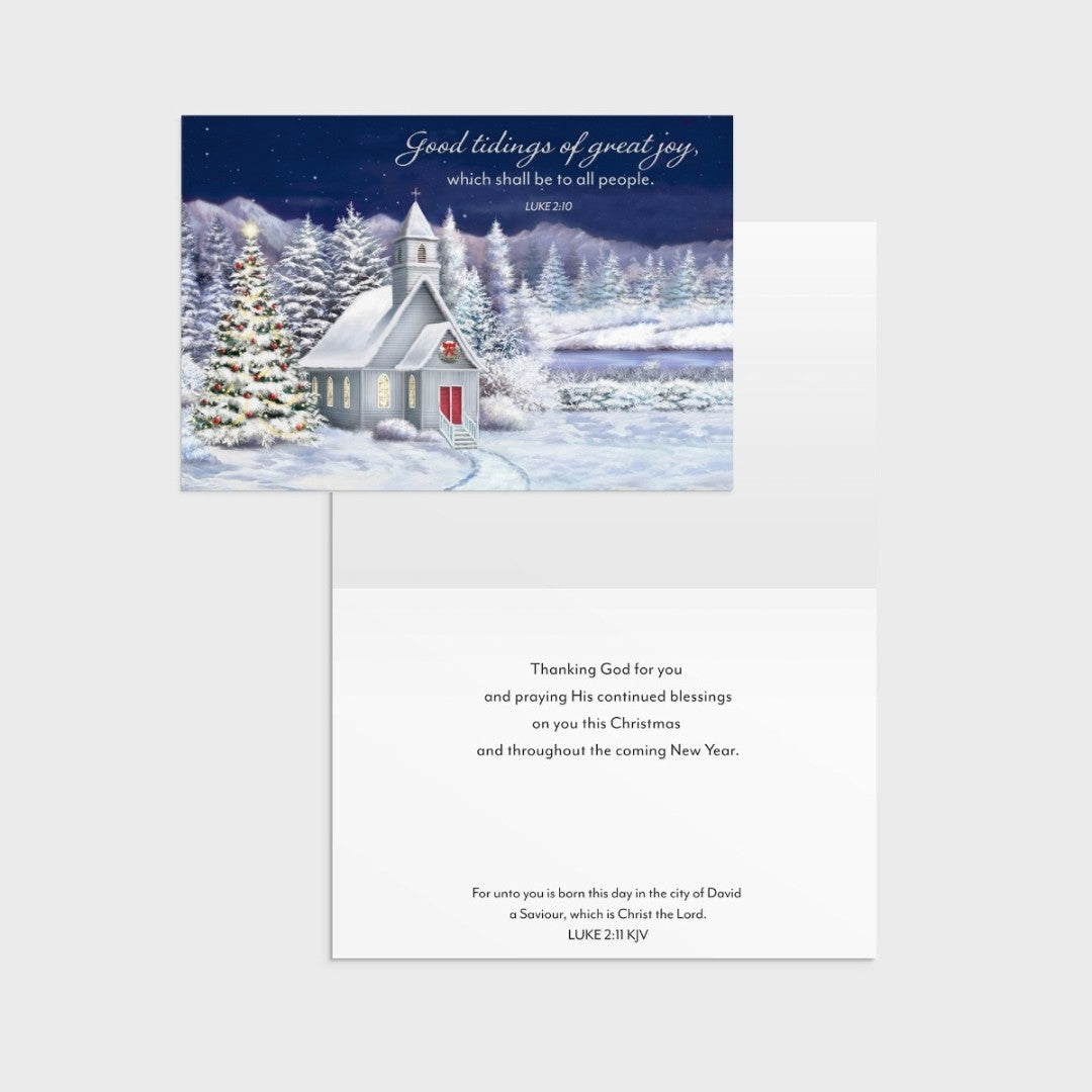 Christmas Cards Value Box: Religious Scenes (Pack of 48) - Re-vived