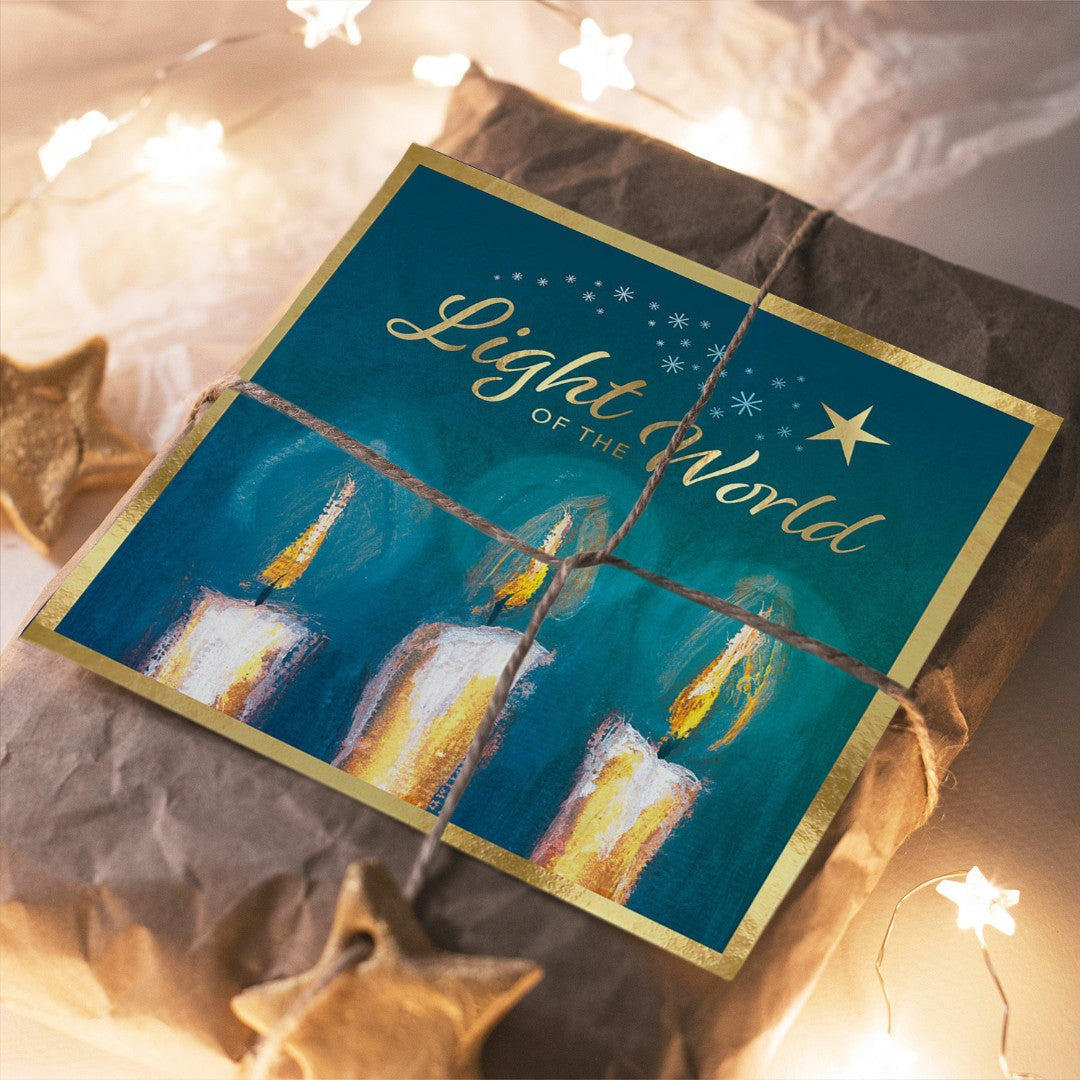 Compassion Charity Christmas Cards: Light Of The World (10pk