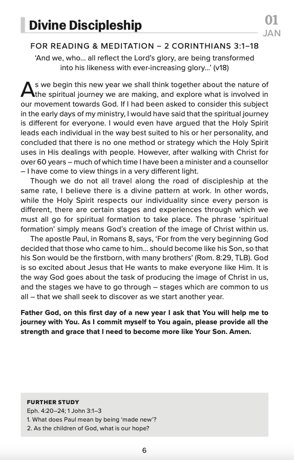 Every Day With Jesus One Year Devotional - Re-vived