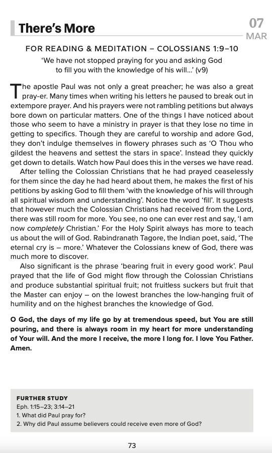 Every Day With Jesus One Year Devotional - Re-vived