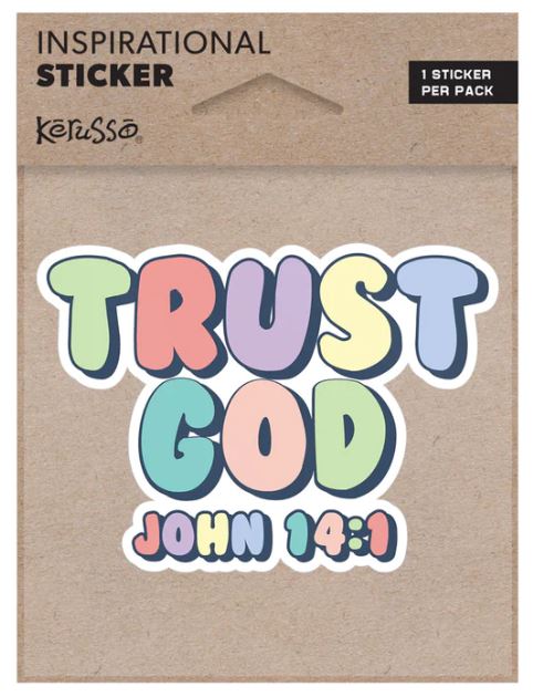 Trust God Sticker - Re-vived