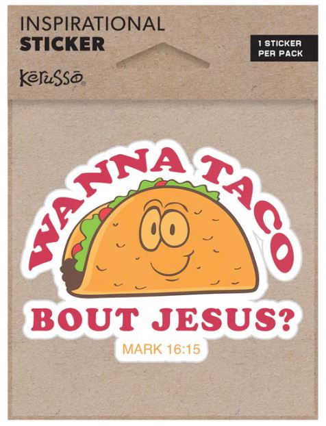 Wanna Taco Sticker - Re-vived