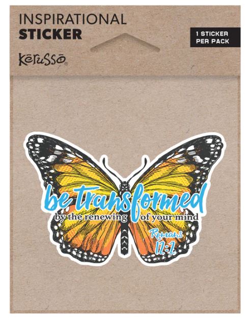 Transformed Butterfly Sticker - Re-vived