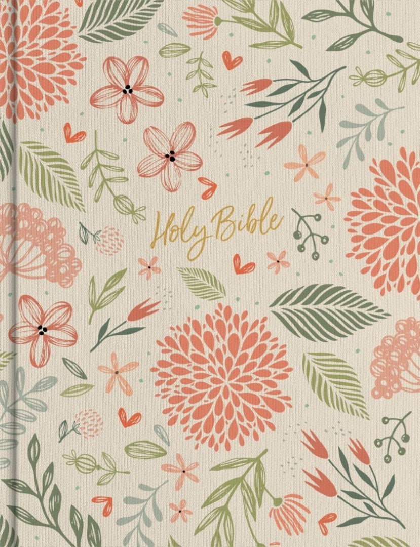 CSB Notetaking Bible, Expanded Reference Edition, Floral - Re-vived