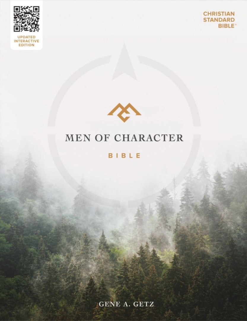 CSB Men Of Character Bible, Revised And Updated, Brown - Re-vived