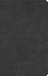 CSB Personal Size Bible, Holman Handcrafted Collection, Premium Marbled Slate Calfskin Leather - Re-vived
