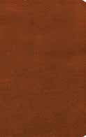 NASB Single-Column Personal Size Bible, Burnt Sienna Leather - Re-vived