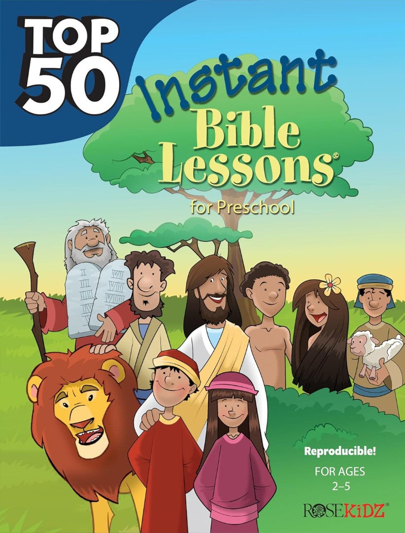 Top 50 Instant Bible Lessons For Preschoolers - Re-vived