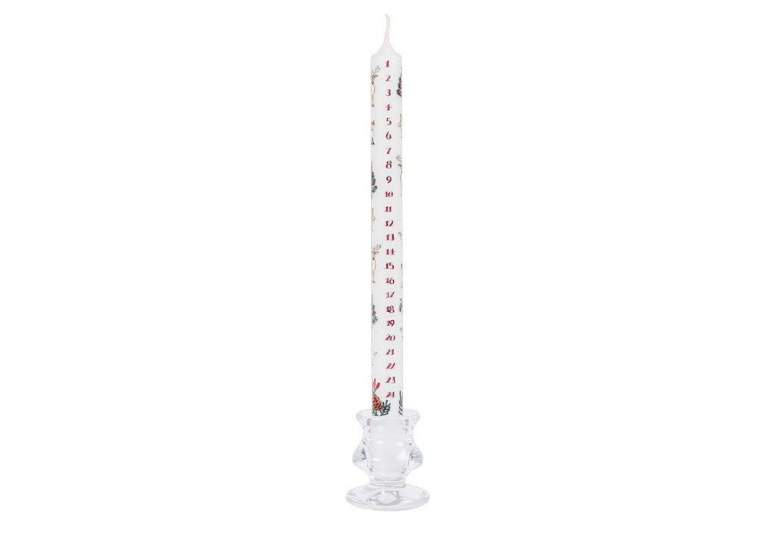 Winter Wildlife Advent Candle - Re-vived