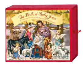 Free Standing Nativity Scene Advent Calendar - Re-vived