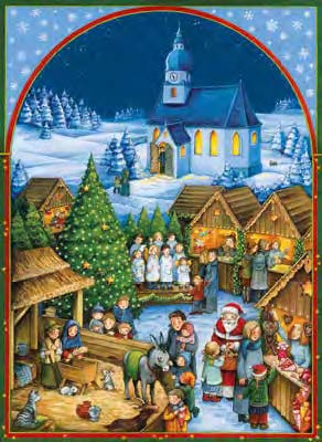 Church Christmas Market Advent Calendar - Re-vived