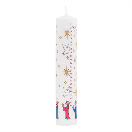 Wise Men Pillar Candle - Re-vived