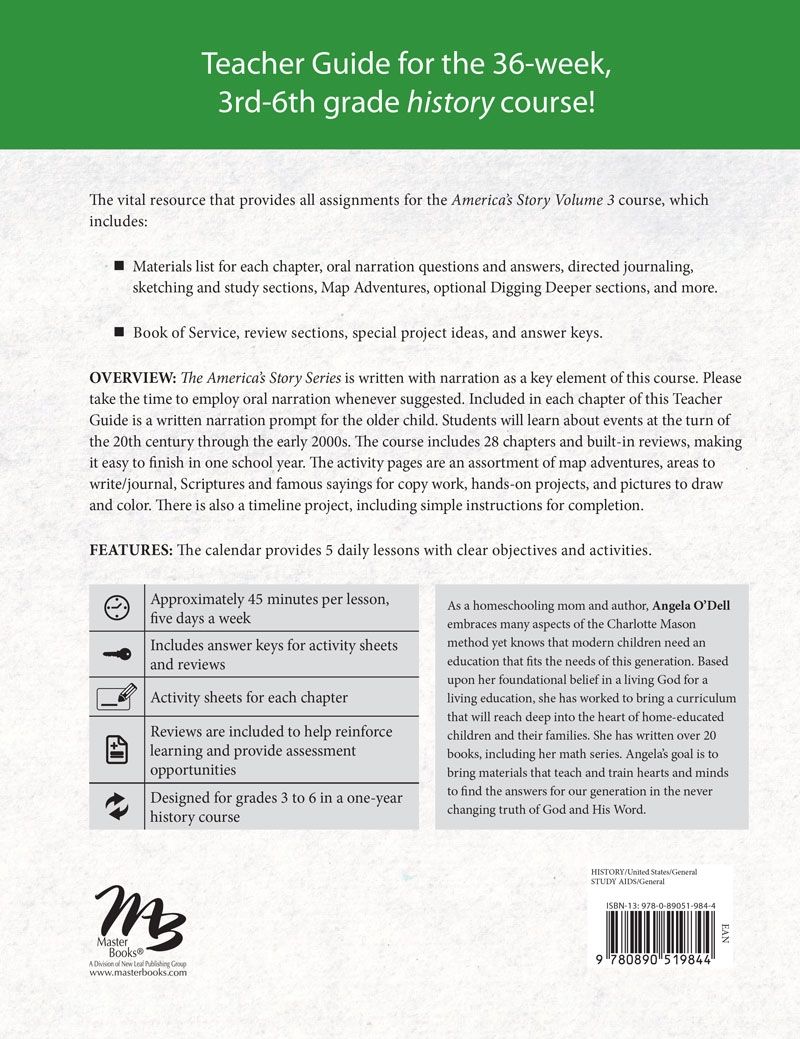 America's Story 3 (Teacher Guide) - Re-vived