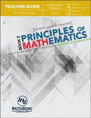 Princ Of Math Book 2 (Teacher Guide) - Re-vived