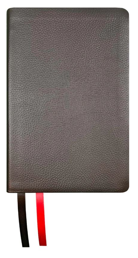 NASB 2020 Reference Bible, Black, Genuine Leather - Re-vived