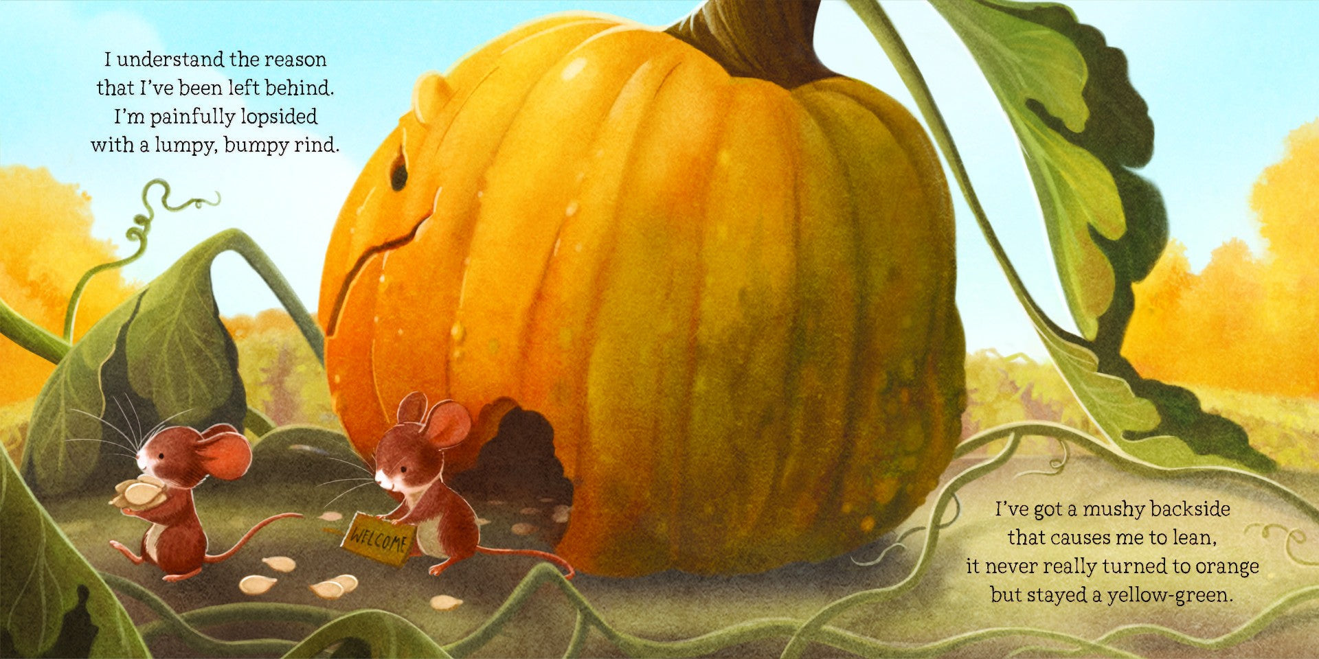 The Lumpy, Bumpy Pumpkin - Re-vived