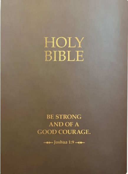 KJV Holy Bible, Be Strong And Courageous Life Verse Edition - Re-vived