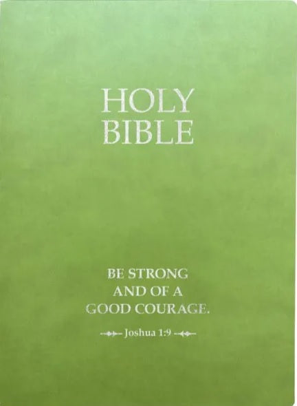 KJV Holy Bible, Be Strong And Courageous Life Verse Edition - Re-vived
