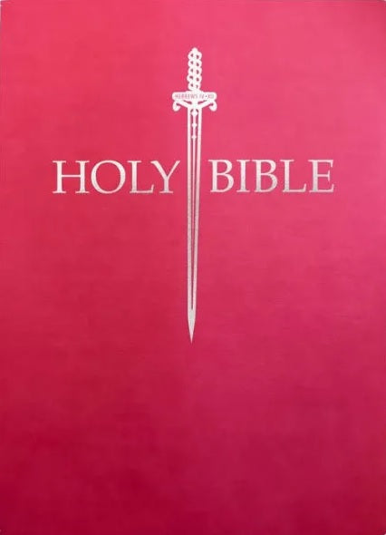 KJV Sword Bible, Large Print, Berry Ultrasoft - Re-vived