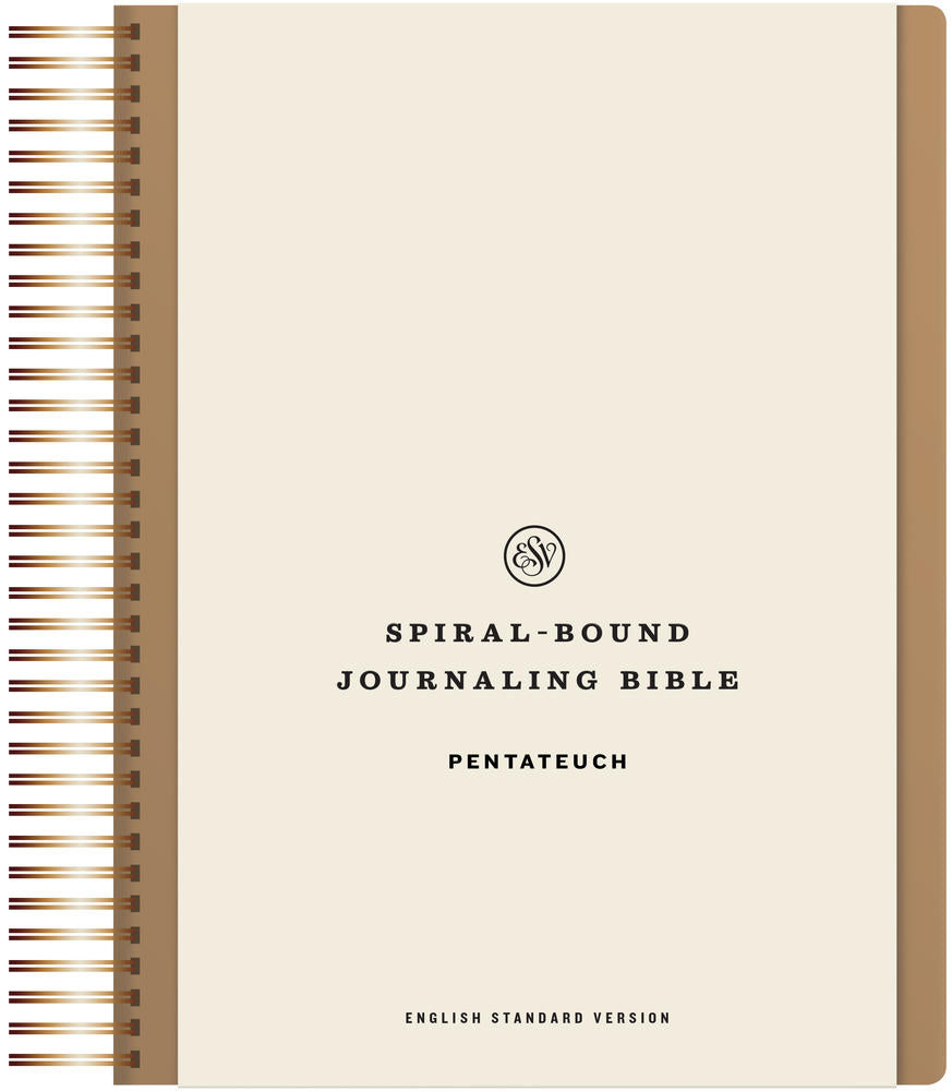 ESV Spiral-Bound Journaling Bible, Pentateuch (Hardcover) - Re-vived